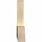 Ekena Millwork Portland Rough Sawn Timber Gable Bracket, Douglas Fir, 72"W x 12"H x 2"D x 4"F, 4/12 Pitch GBW072X12X0204POR00RDF - alternate 2